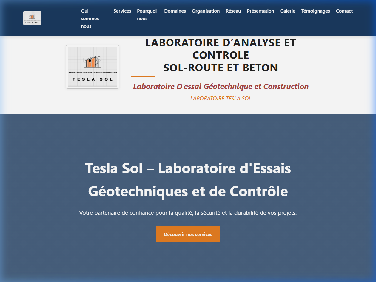 Tesla Sol - Analysis & Control Laboratory